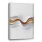 Beige and brown wall sculptures, 3D wooden wall art, simple wall-hung home decoration.