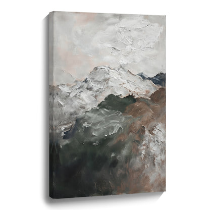 Modern abstract wall art, hand-painted oil painting