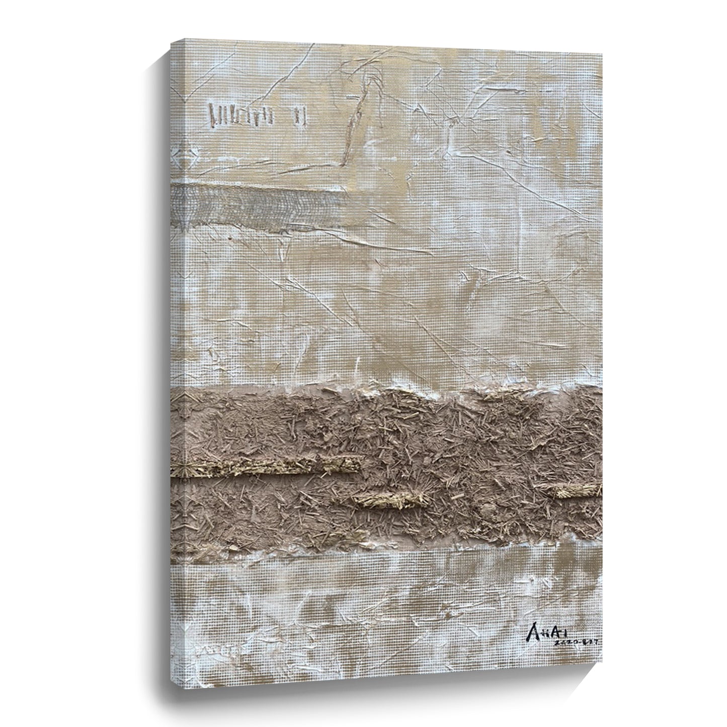 Modern abstract wall art, hand-painted oil painting