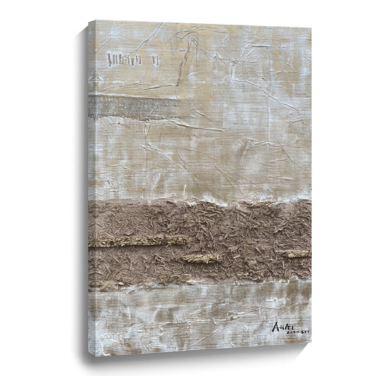 Modern abstract wall art, hand-painted oil painting