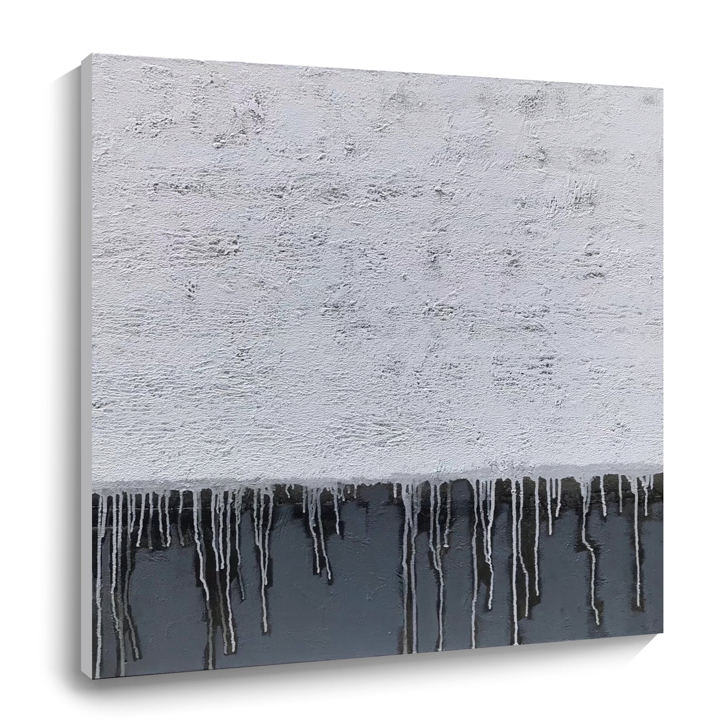 Modern abstract wall art, hand-painted oil painting