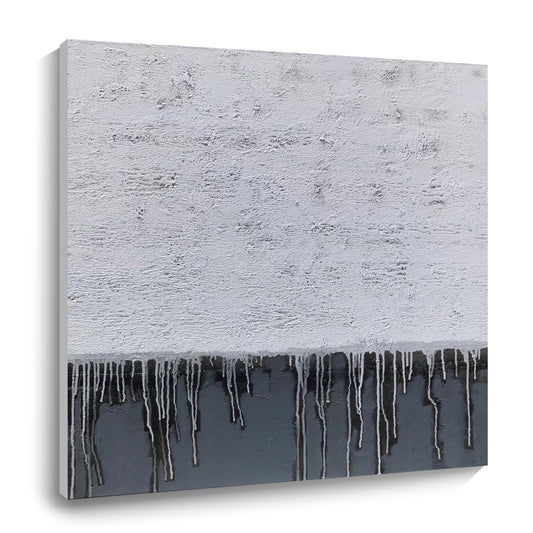 Modern abstract wall art, hand-painted oil painting