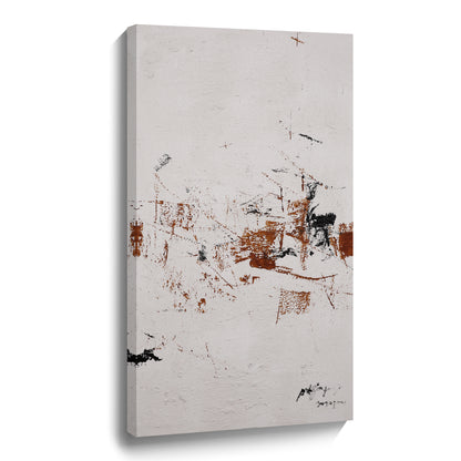 Modern abstract wall art, hand-painted oil painting