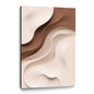 Beige and Brown Wall Sculptures, 3D Wood Wall Art, Minimalist Wall Hanging Home Decor