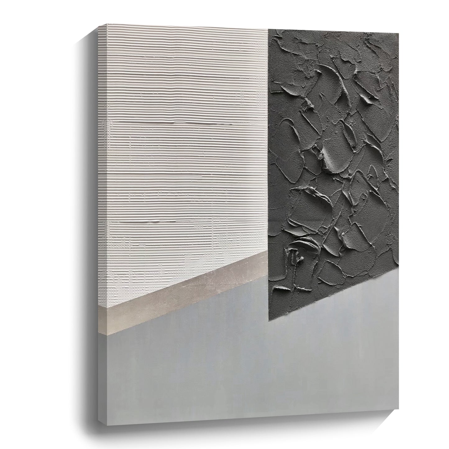 Modern abstract wall art, hand-painted oil painting