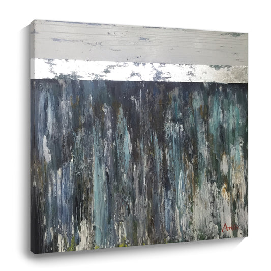 Modern abstract wall art, hand-painted oil painting