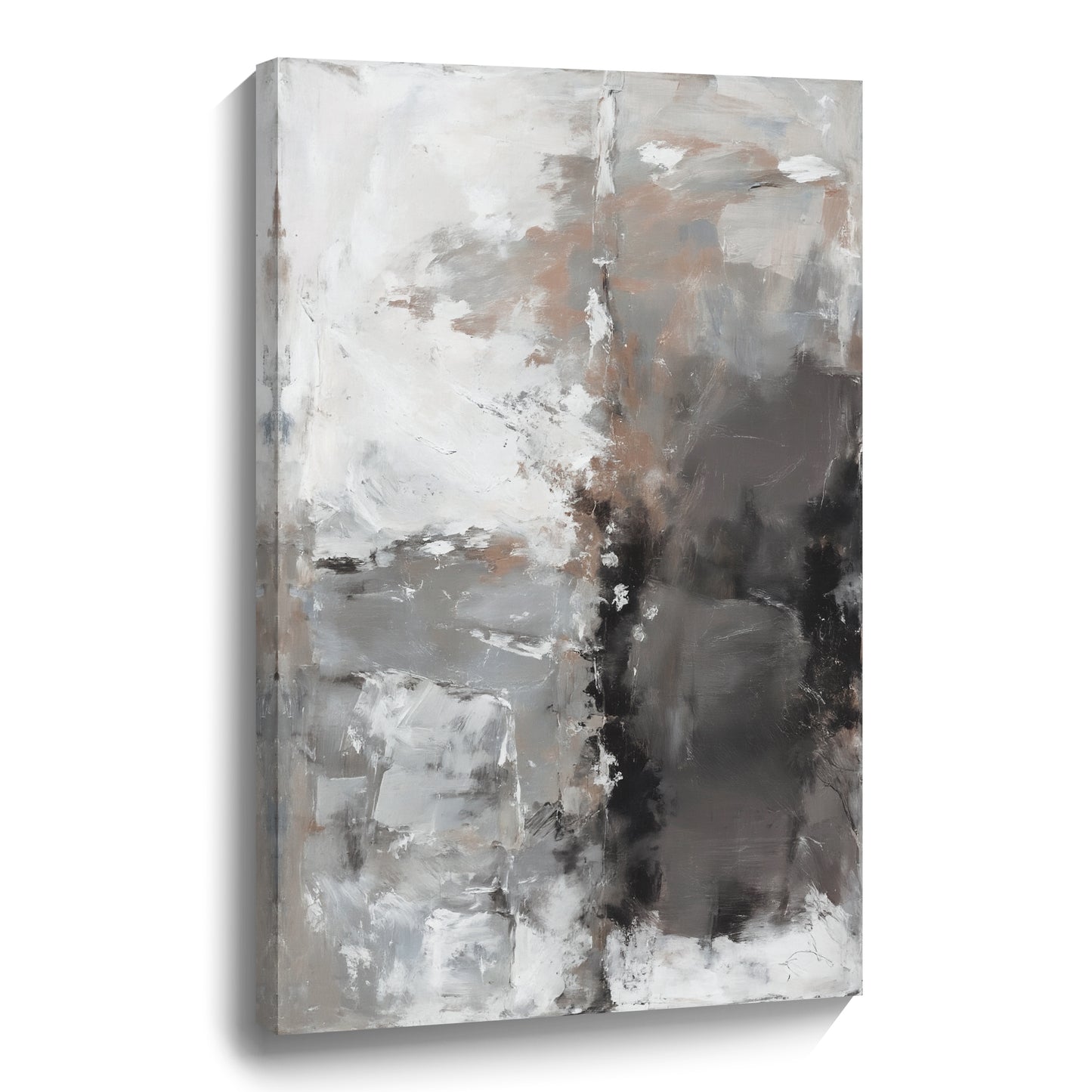 Modern abstract wall art, hand-painted oil painting