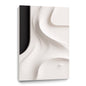 Beige and black Wall Sculptures, 3D Wood Wall Art, Minimalist Wall Hanging Home Decor
