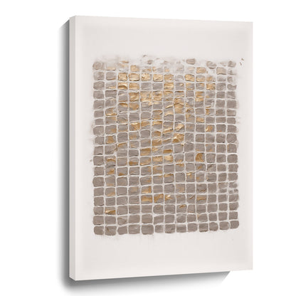 Modern abstract wall art, hand-painted oil painting