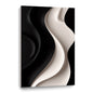 Beige and black Wall Sculptures, 3D Wood Wall Art, Minimalist Wall Hanging Home Decor