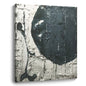 Black, white and gray simple wall art, hand-painted oil painting