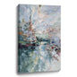 Modern abstract wall art, hand-painted oil painting