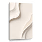 Beige Wall Sculptures, 3D Wood Wall Art, Minimalist Wall Hanging Home Decor