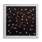 "Creative patchwork" acrylic installation painting