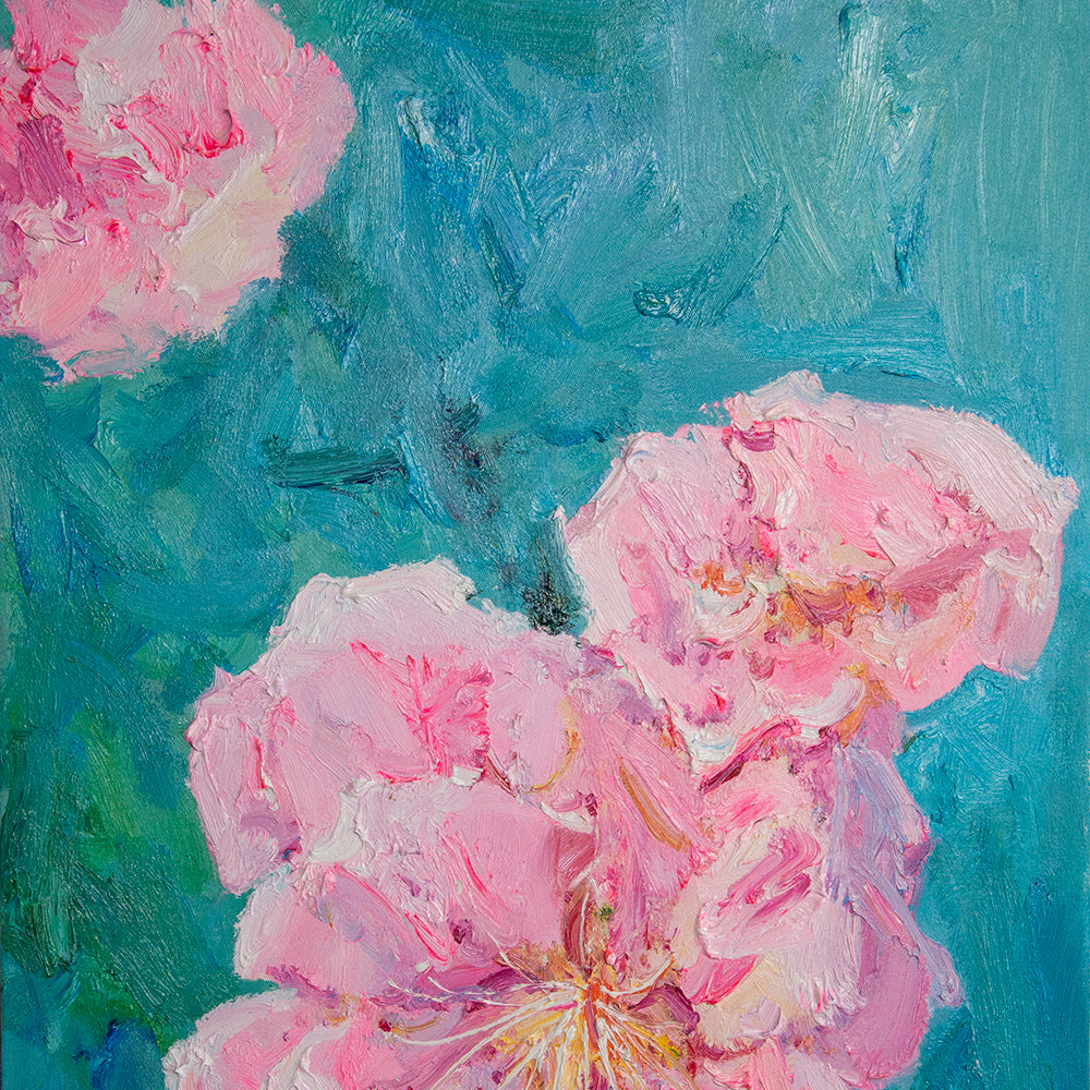 “peach blossom”Acrylic Painting