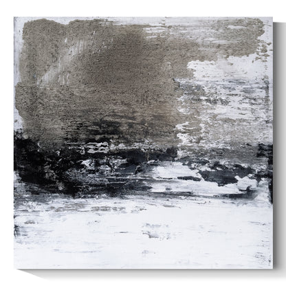 Wabi Sabi minimalist hand-painted oil painting