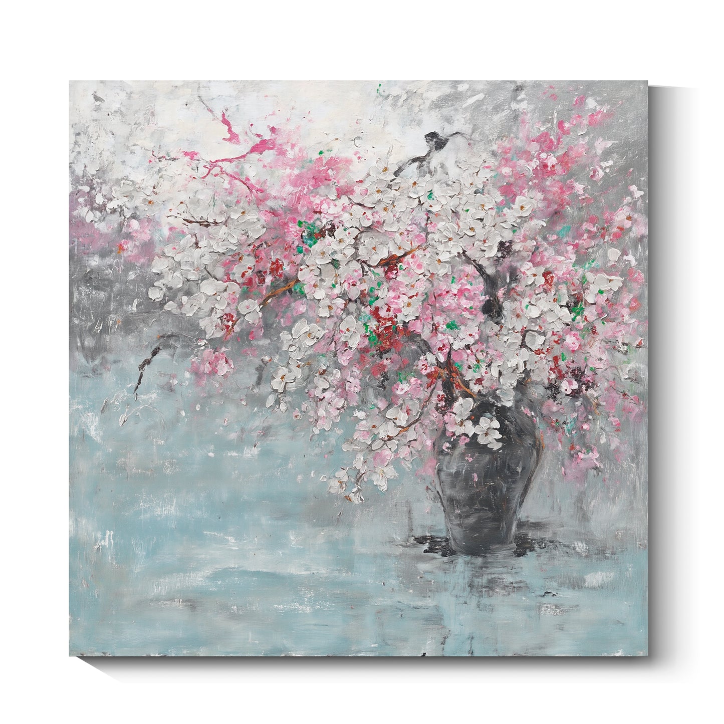 Modern abstract wall art, hand-painted oil painting