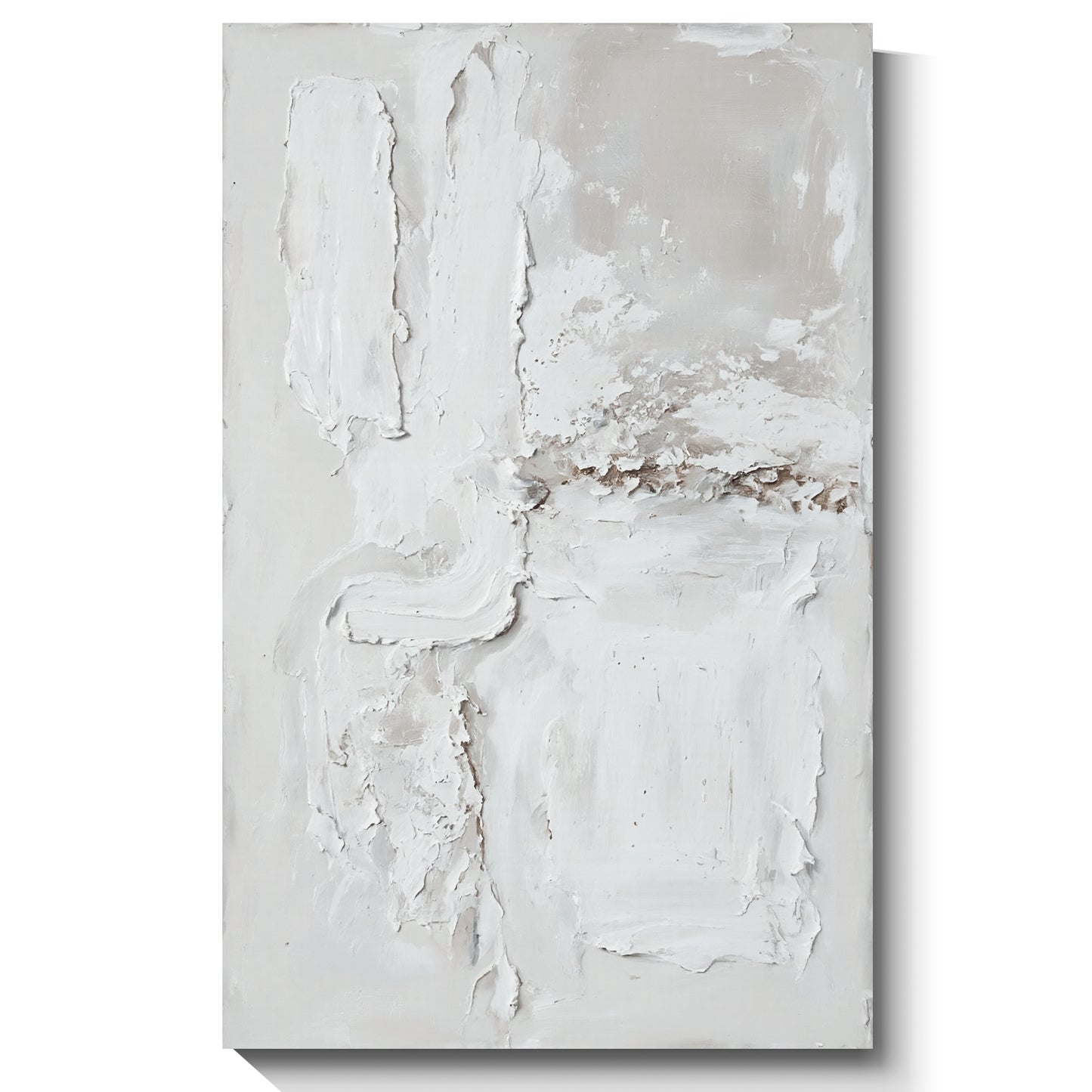 Modern abstract wall art, hand-painted oil painting