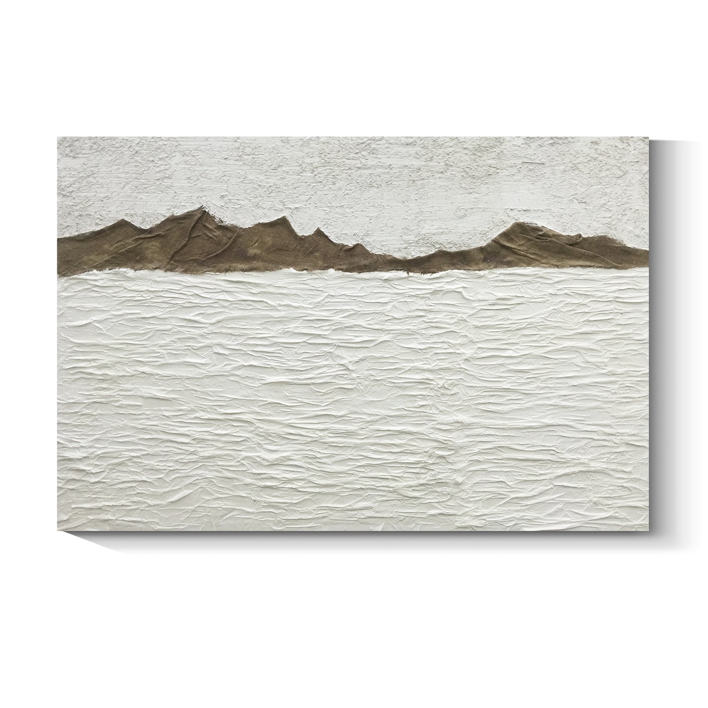 Modern minimalist texture hand-painted oil painting