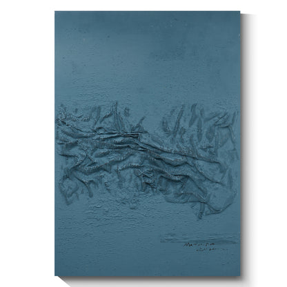 Modern abstract wall art, hand-painted oil painting