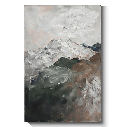 Modern abstract wall art, hand-painted oil painting