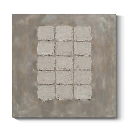 Modern abstract wall art, hand-painted oil painting