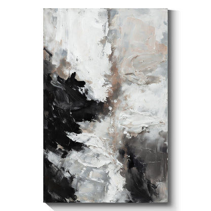 Modern abstract wall art, hand-painted oil painting