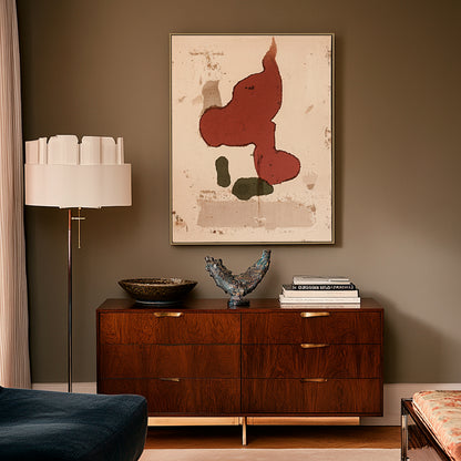 Metal Floating Picture Frame for Canvas Oil Painting, DIY Canvas Picture Frame, 1.5 Inch Depth for Canvas Prints Wall Art/Portrait/Landscape Living Room Bedroom Kitchen Decor (bronze)