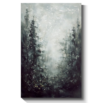 Modern abstract wall art, hand-painted oil painting