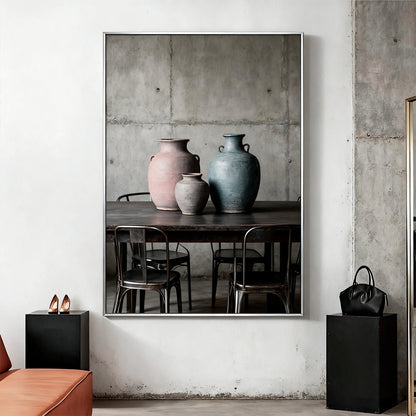 Metal Floating Picture Frame for Canvas Oil Painting, DIY Canvas Picture Frame, 1.5 Inch Depth for Canvas Prints Wall Art/Portrait/Landscape Living Room Bedroom Kitchen Decor (silver)