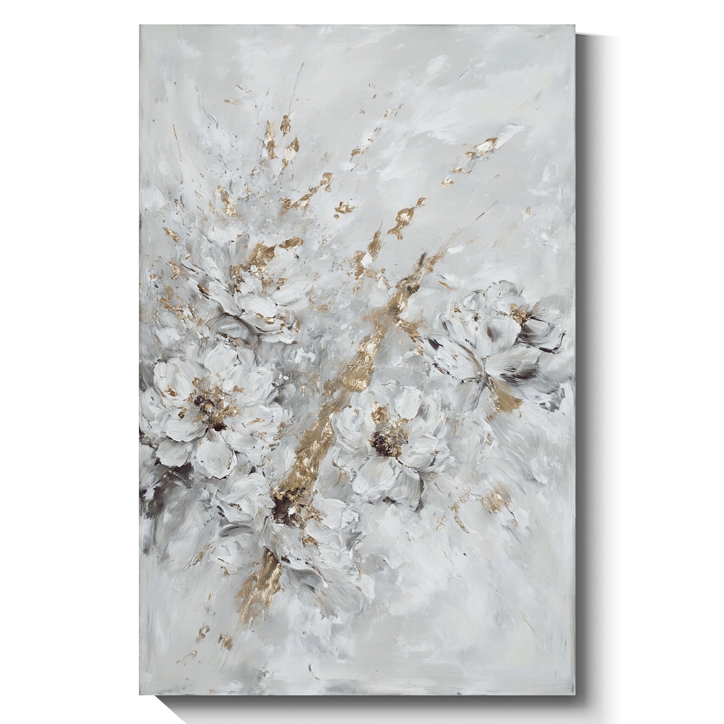 Modern abstract wall art, hand-painted oil painting