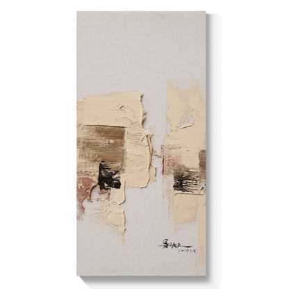 Modern abstract wall art, hand-painted oil painting