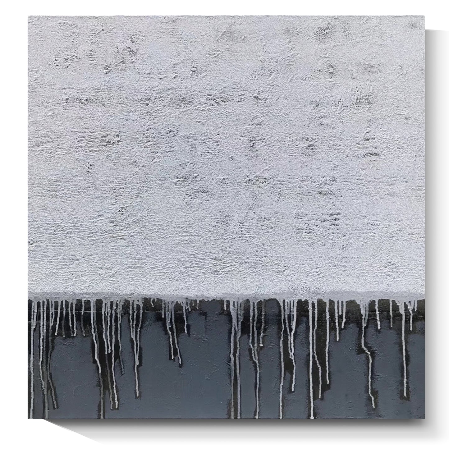 Modern abstract wall art, hand-painted oil painting