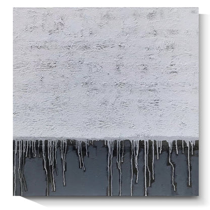 Modern abstract wall art, hand-painted oil painting
