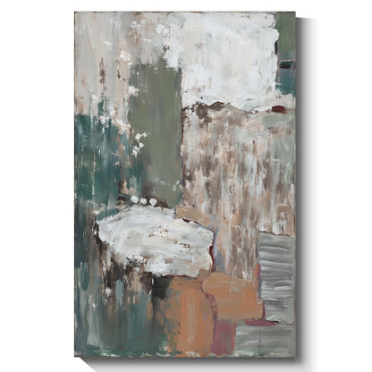 Modern abstract wall art, hand-painted oil painting