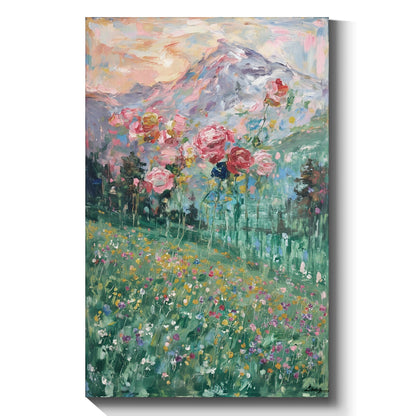 Modern abstract wall art, hand-painted oil painting