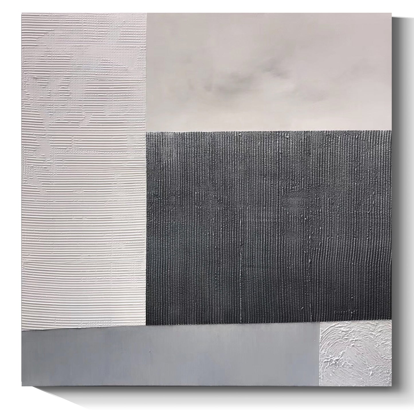 Modern abstract wall art, hand-painted oil painting