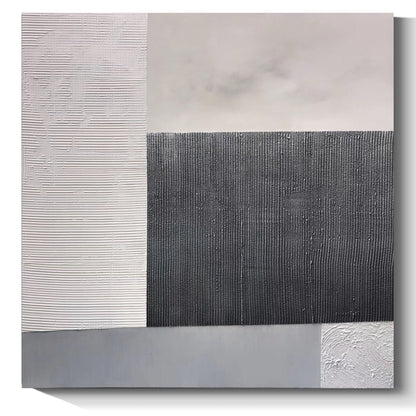 Modern abstract wall art, hand-painted oil painting