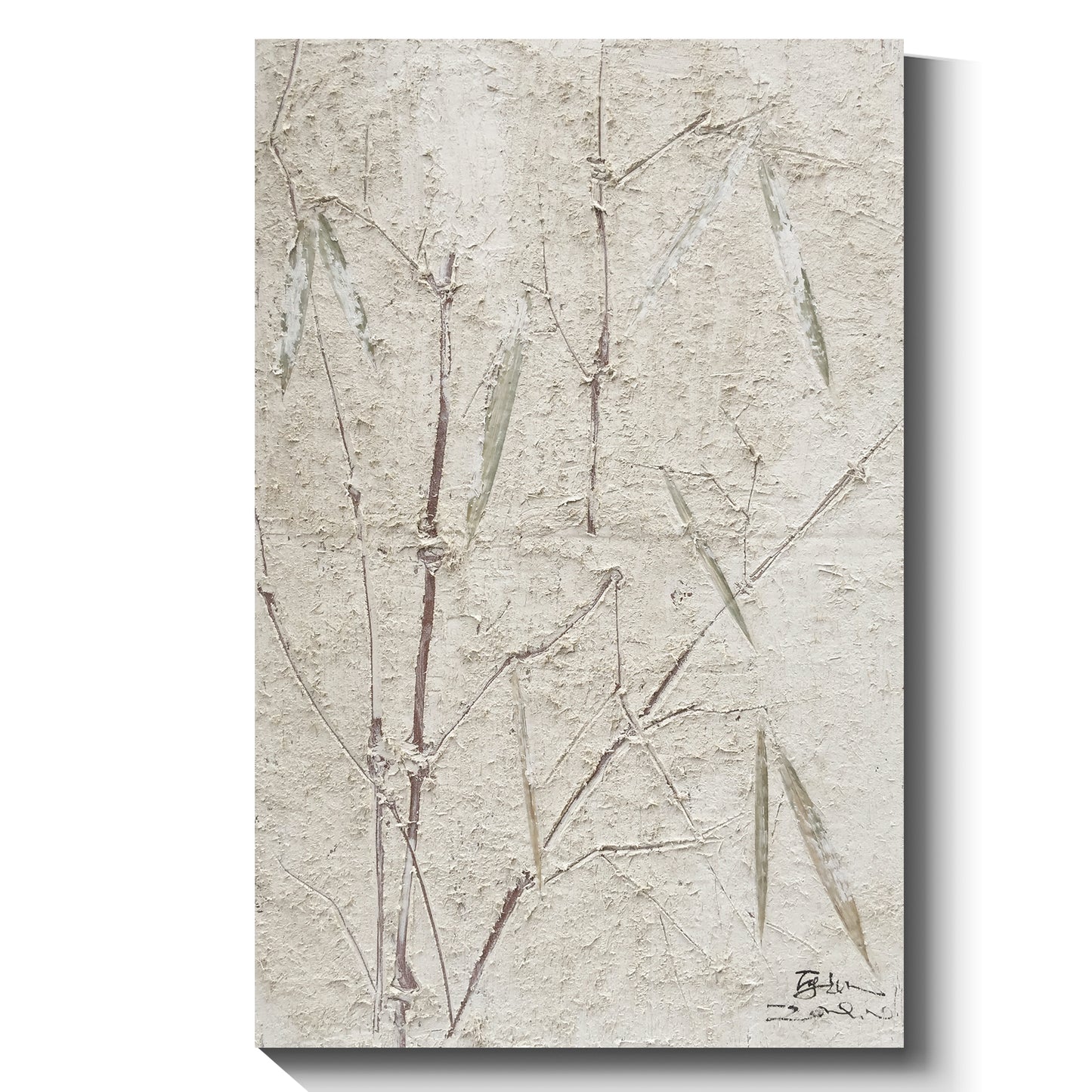 Modern abstract wall art, hand-painted oil painting