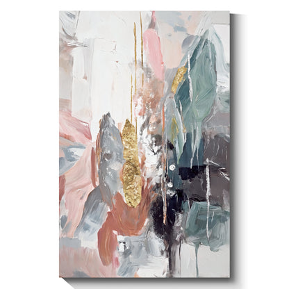 Modern abstract wall art, hand-painted oil painting