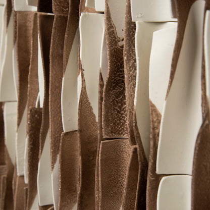 Soft pottery handmade artwork