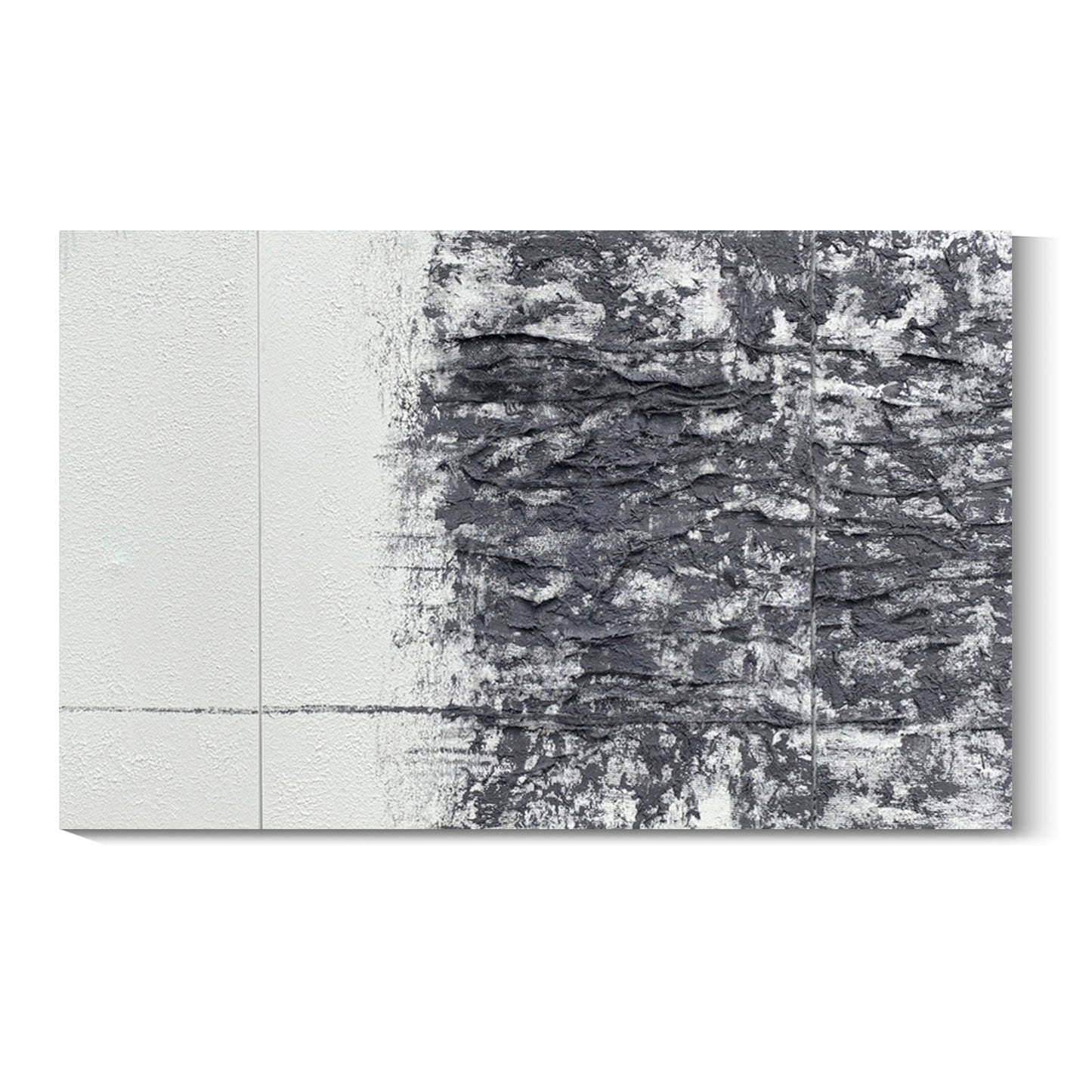 Banner modern abstract wall art, hand-painted oil painting