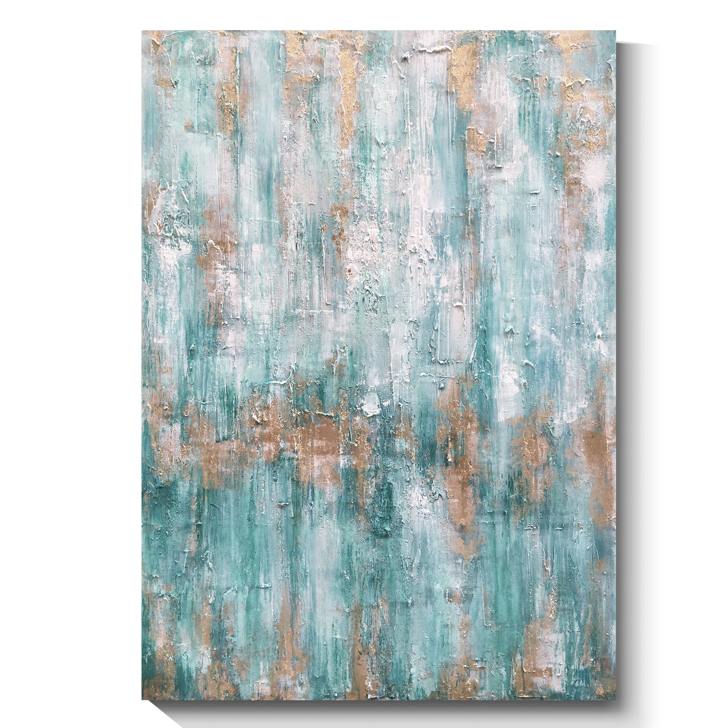 Modern abstract wall art, hand-painted oil painting