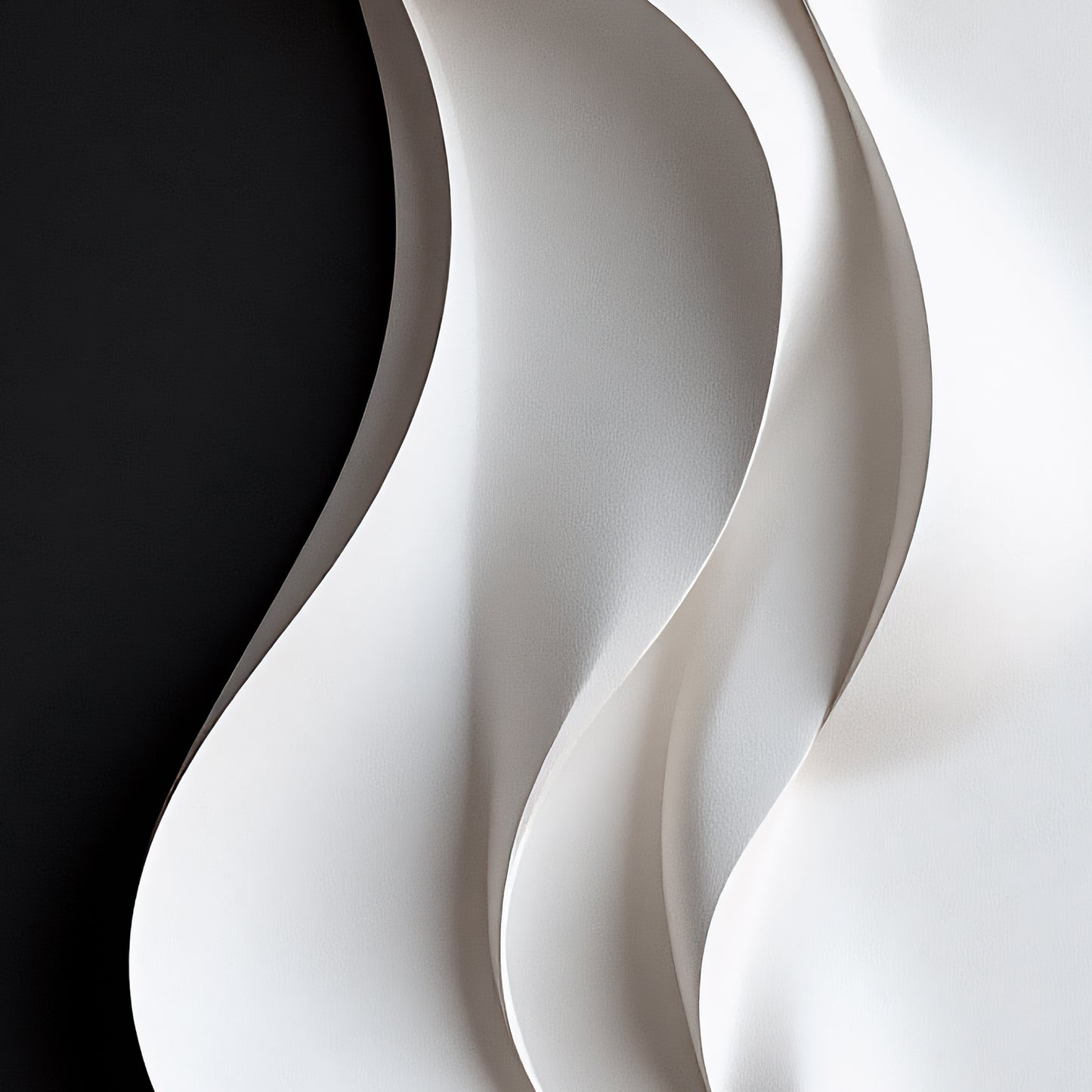 Beige and black Wall Sculptures, 3D Wood Wall Art, Minimalist Wall Hanging Home Decor