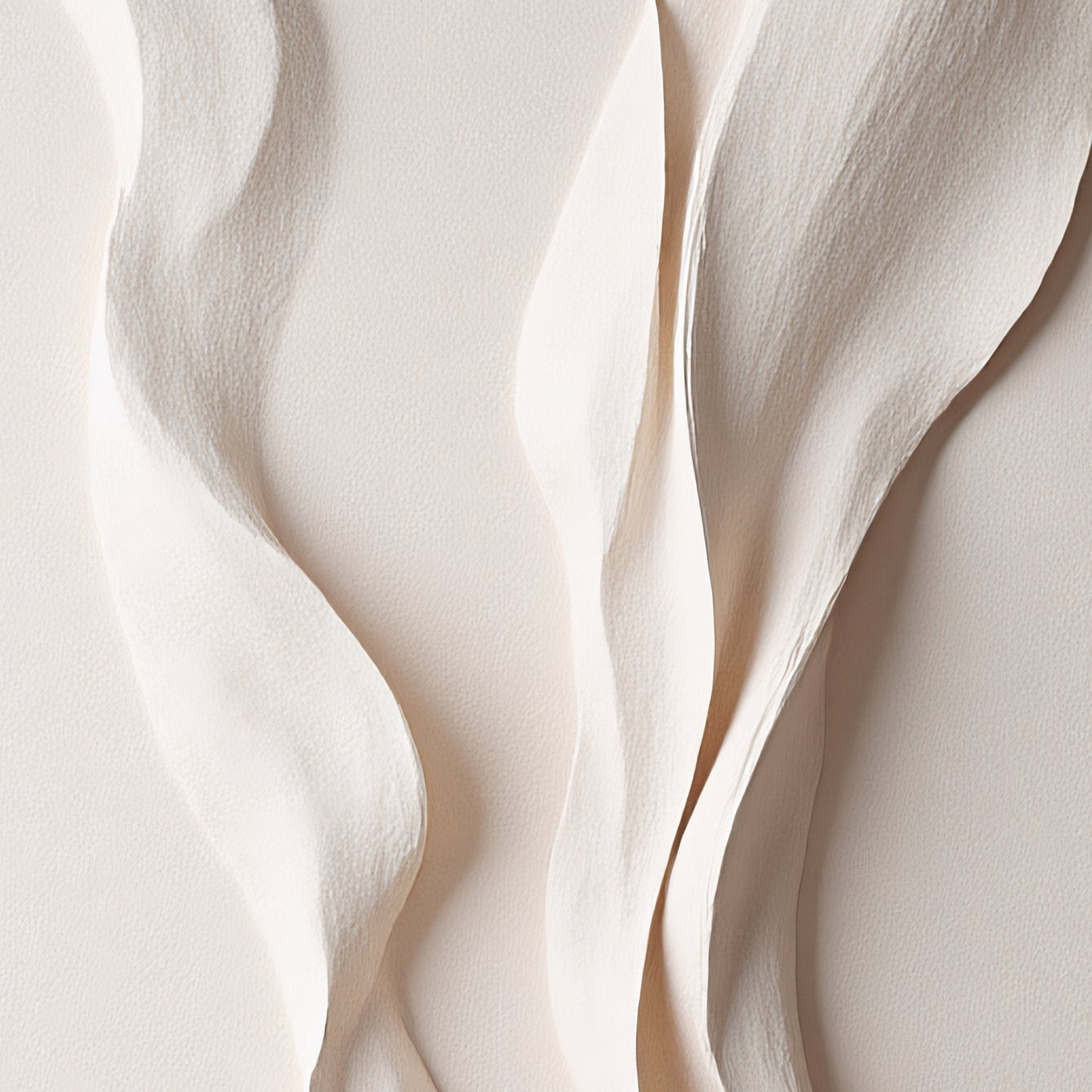 Beige Wall Sculptures, 3D Wood Wall Art, Minimalist Wall Hanging Home Decor