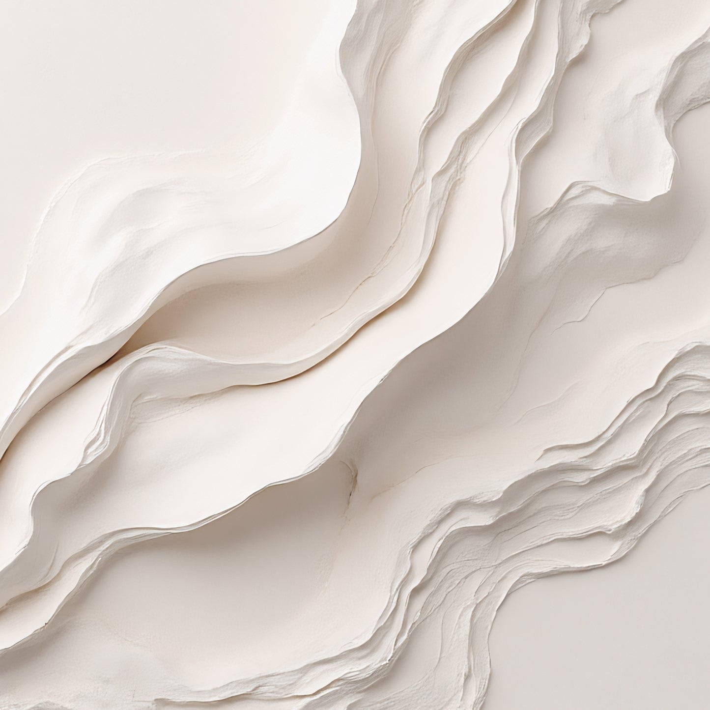 Beige Wall Sculptures, 3D Wood Wall Art, Minimalist Wall Hanging Home Decor