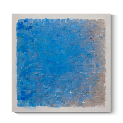 Modern abstract wall art, hand-painted oil painting