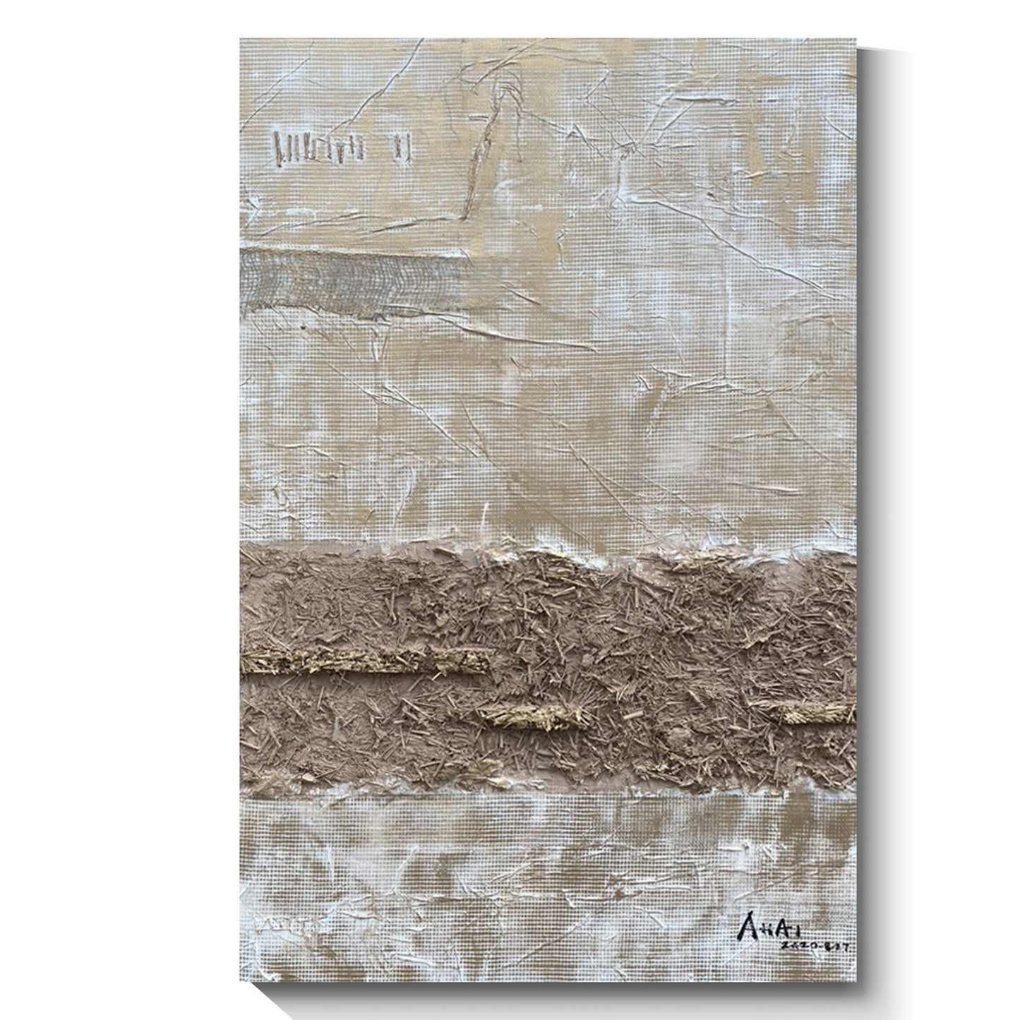 Modern abstract wall art, hand-painted oil painting
