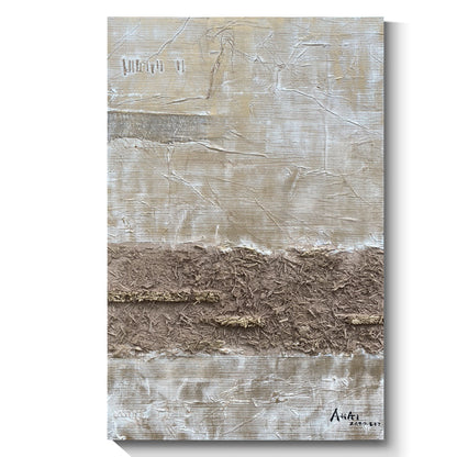 Modern abstract wall art, hand-painted oil painting