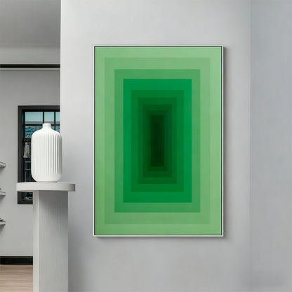 Metal Floating Picture Frame for Canvas Oil Painting, DIY Canvas Picture Frame, 1.5 Inch Depth for Canvas Prints Wall Art/Portrait/Landscape Living Room Bedroom Kitchen Decor (silver)